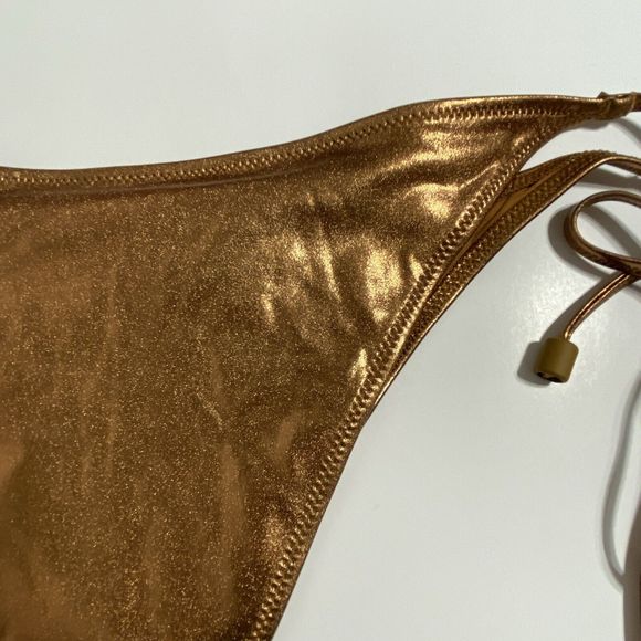 Skims Bikini Bottoms Women's 4X Penny Copper Bronze Brown String Cheeky NEW - Picture 11 of 15